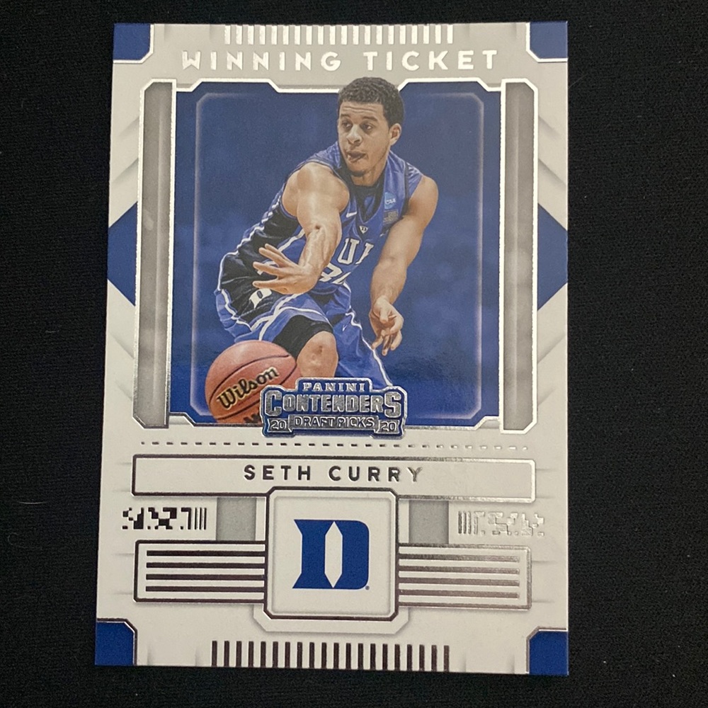 Seth Curry - 2020 Panini contenders draft picks #15